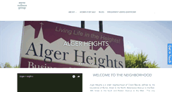 Desktop Screenshot of algerheights.com