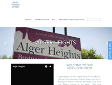 Tablet Screenshot of algerheights.com